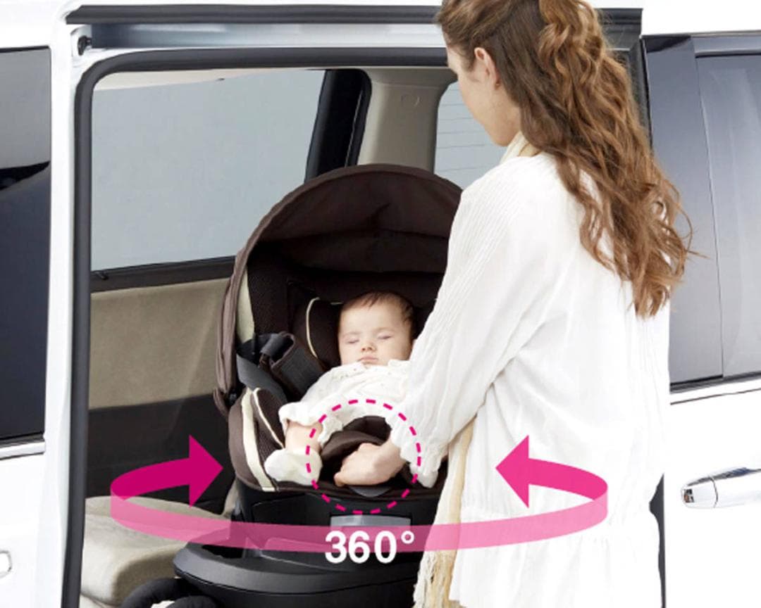 きれいAILEBEBE エールベベ360度回転クルット4iグランス ISOFIX