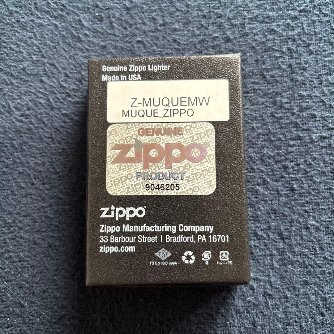【受注限定生産】muque直筆サイン入りZIPPO