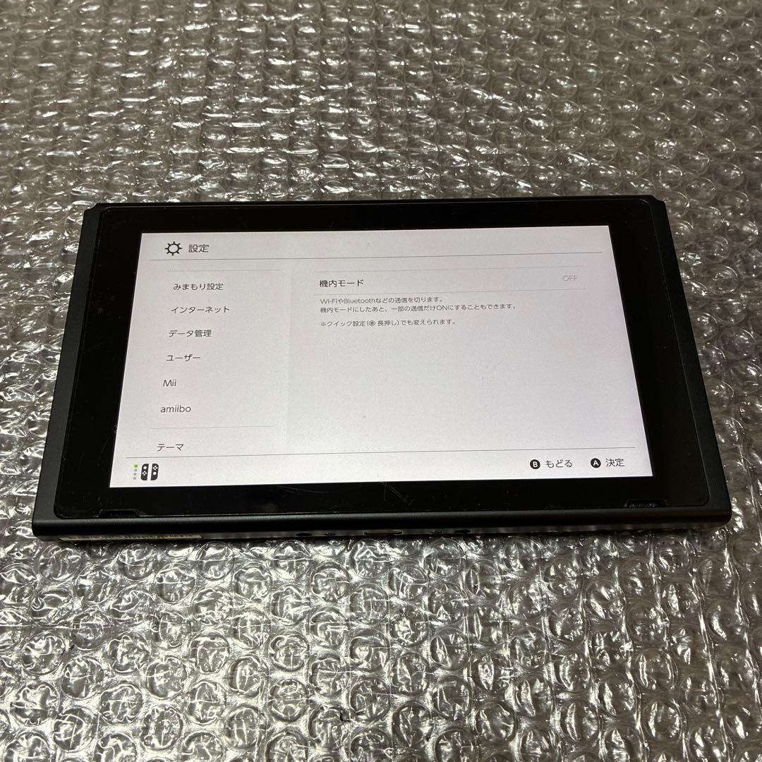 4 Nintendo Switch 本体　ジャンク