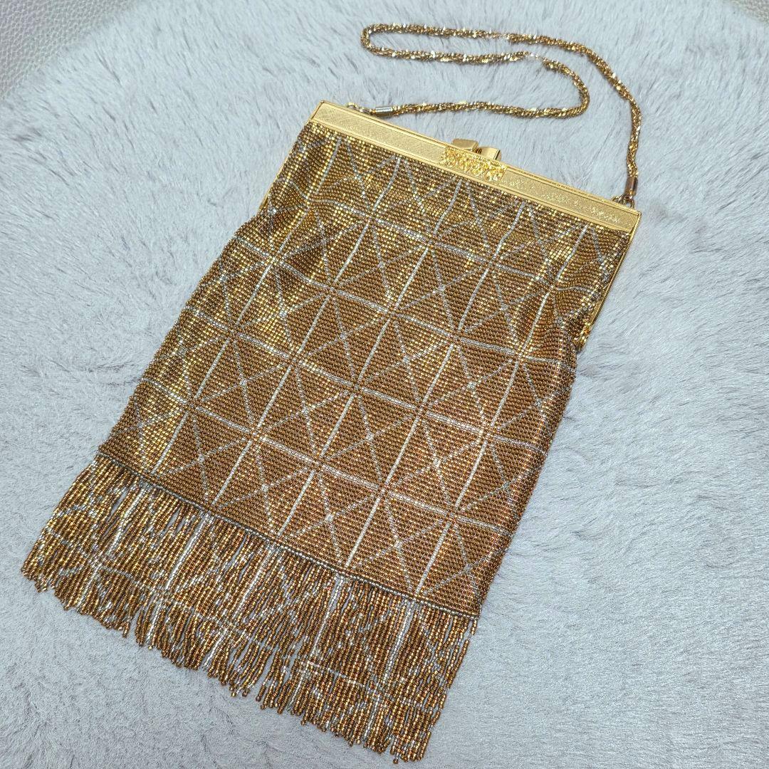 175.ビーズバッグ　パーティーバッグ