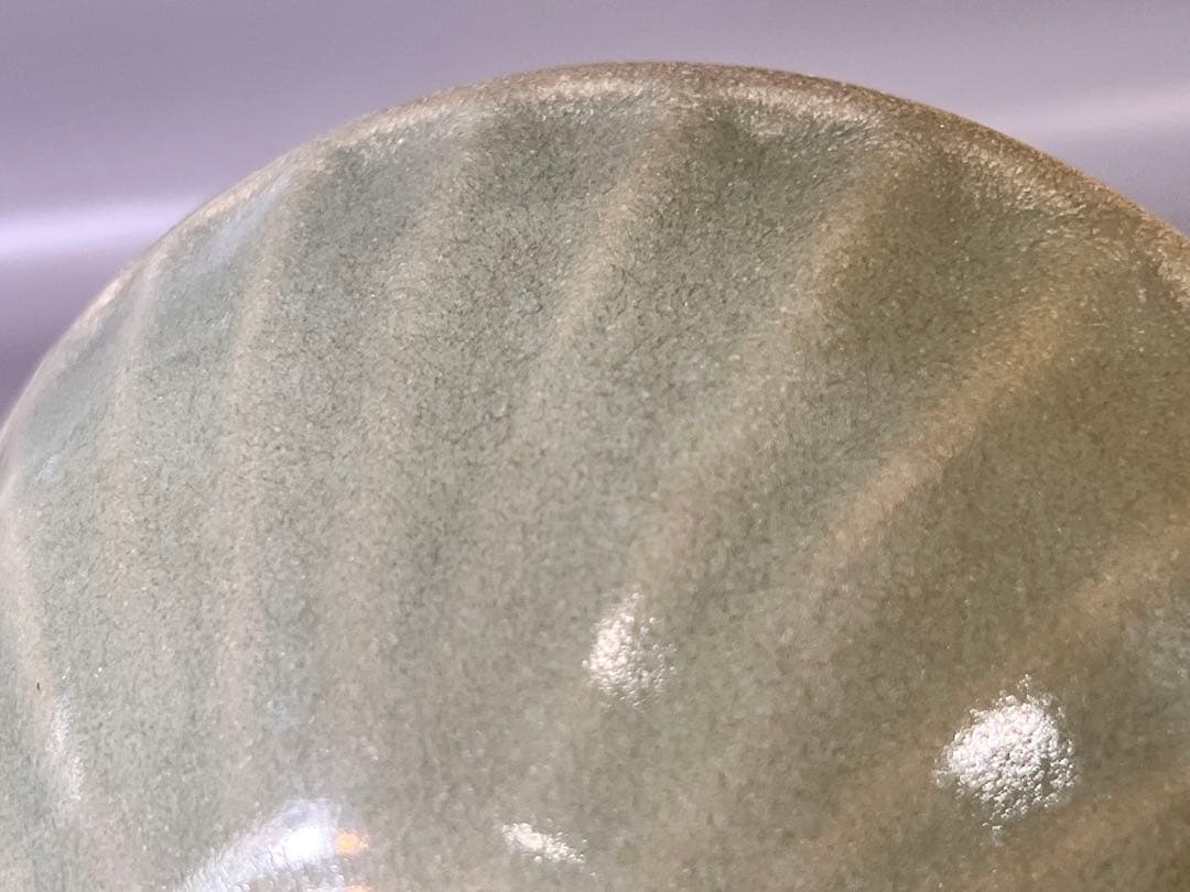 DT644 古い 中国 唐物 青磁 碗 茶道具