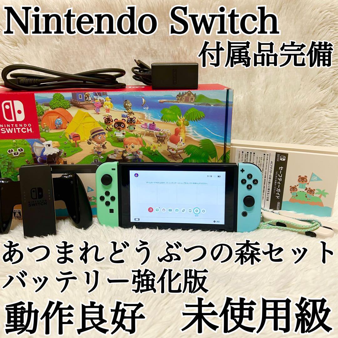 未使用級✨限定✨ニンテンドースイッチ あつまれどうぶつの森セット 箱 付属完備✨