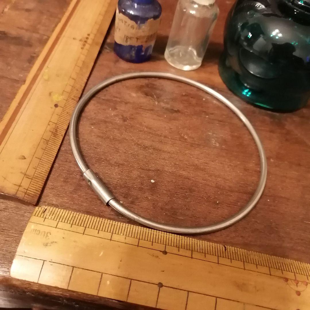 アメリカ製アンティーク キー30本&キーリング&キータグ☆ スケルトン バレル鍵