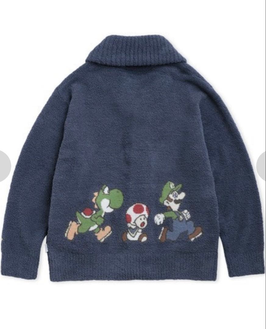 金曜日に取り下げます。ジェラートピケ スーパーマリオ カーディガン　冬服