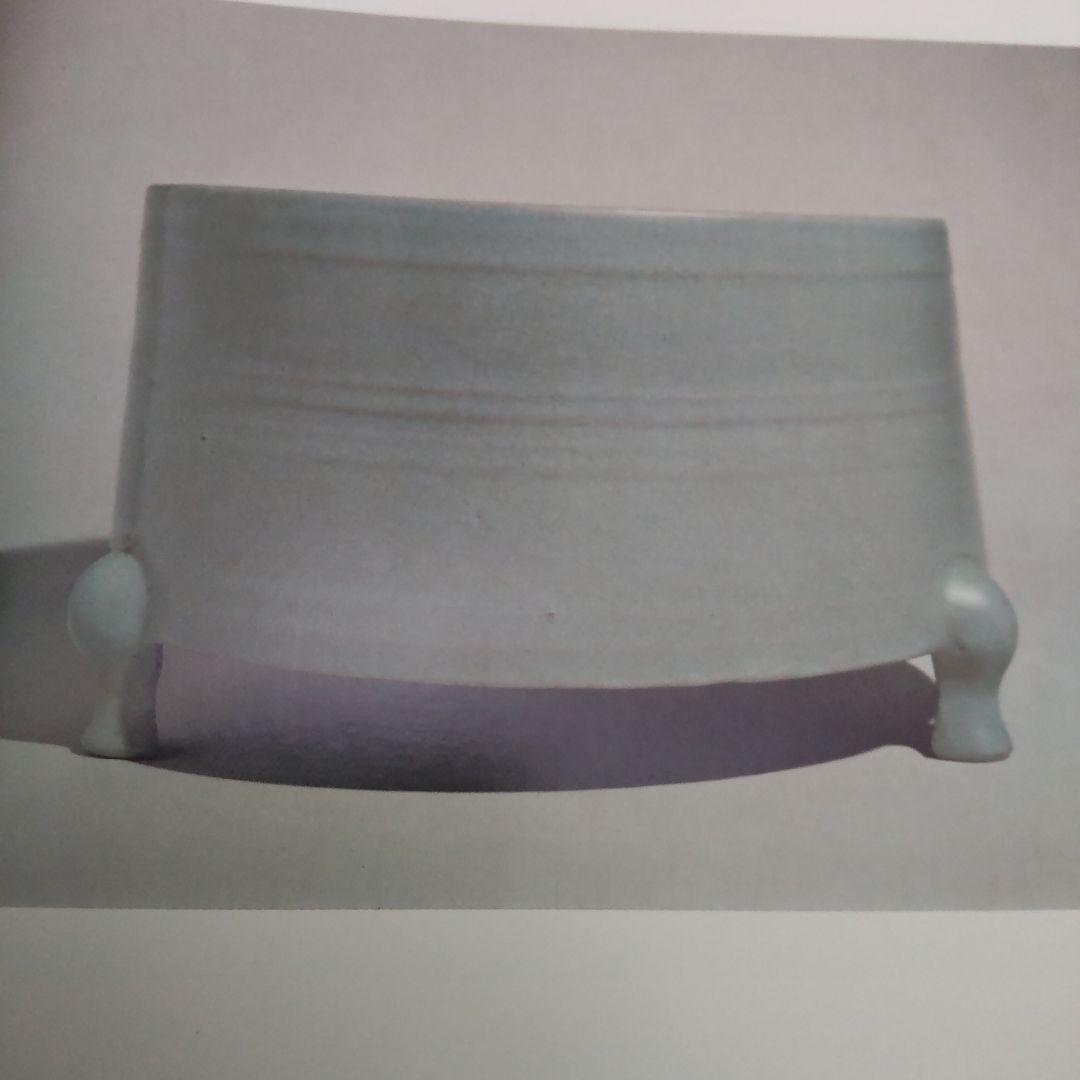 北宋天靑釉奩式三足香炉