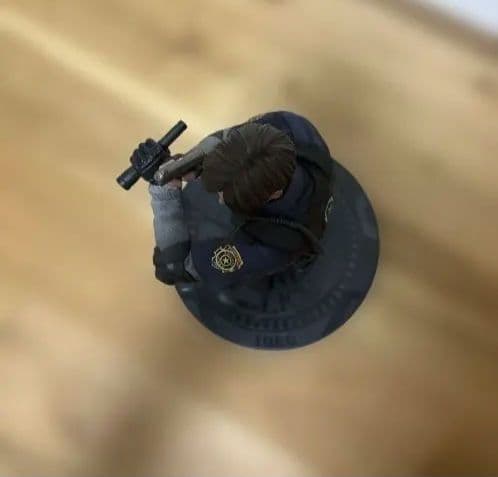 バイオハザードRE:2 コレクターズエディション同梱品 レオンケネディフィギュア