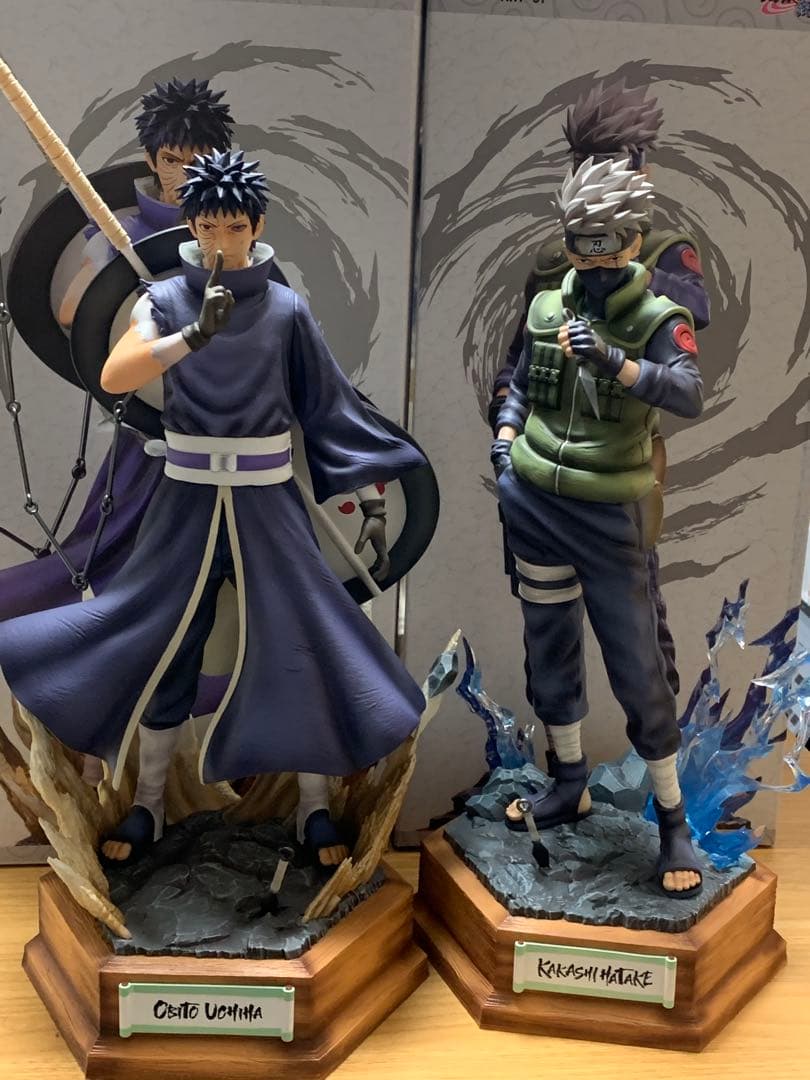 海外限定　uniqueart うちはオビト　はたけカカシ　NARUTO