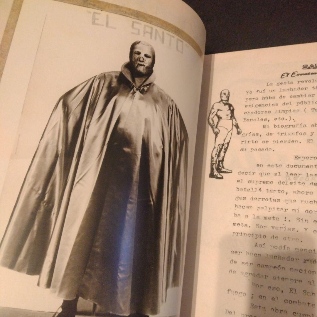 絶版【エル・サント写真集】　豪華大型本　ルチャリブレ　プロレス