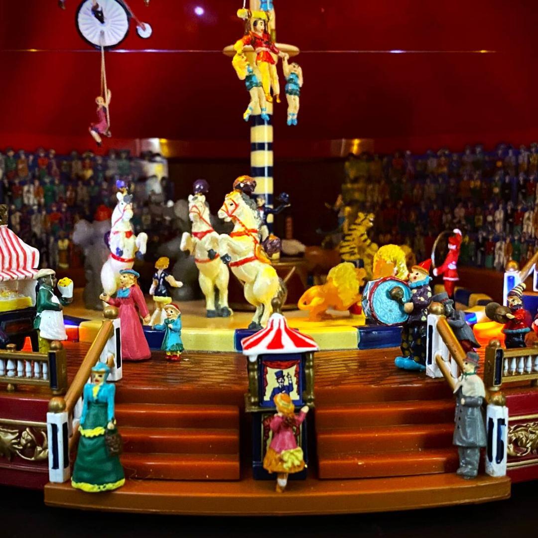 【レア】ミスタークリスマス★ワールドフェア ビッグトップ サーカス★オルゴール