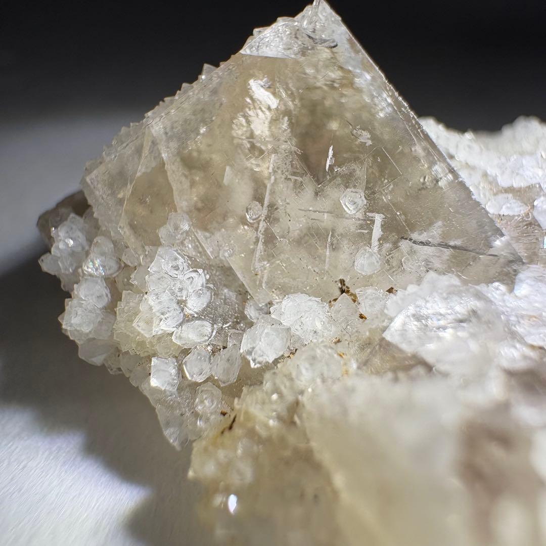 459 イギリス　UK レディアナベラ鉱山　レモンメレンゲポケット　フローライト