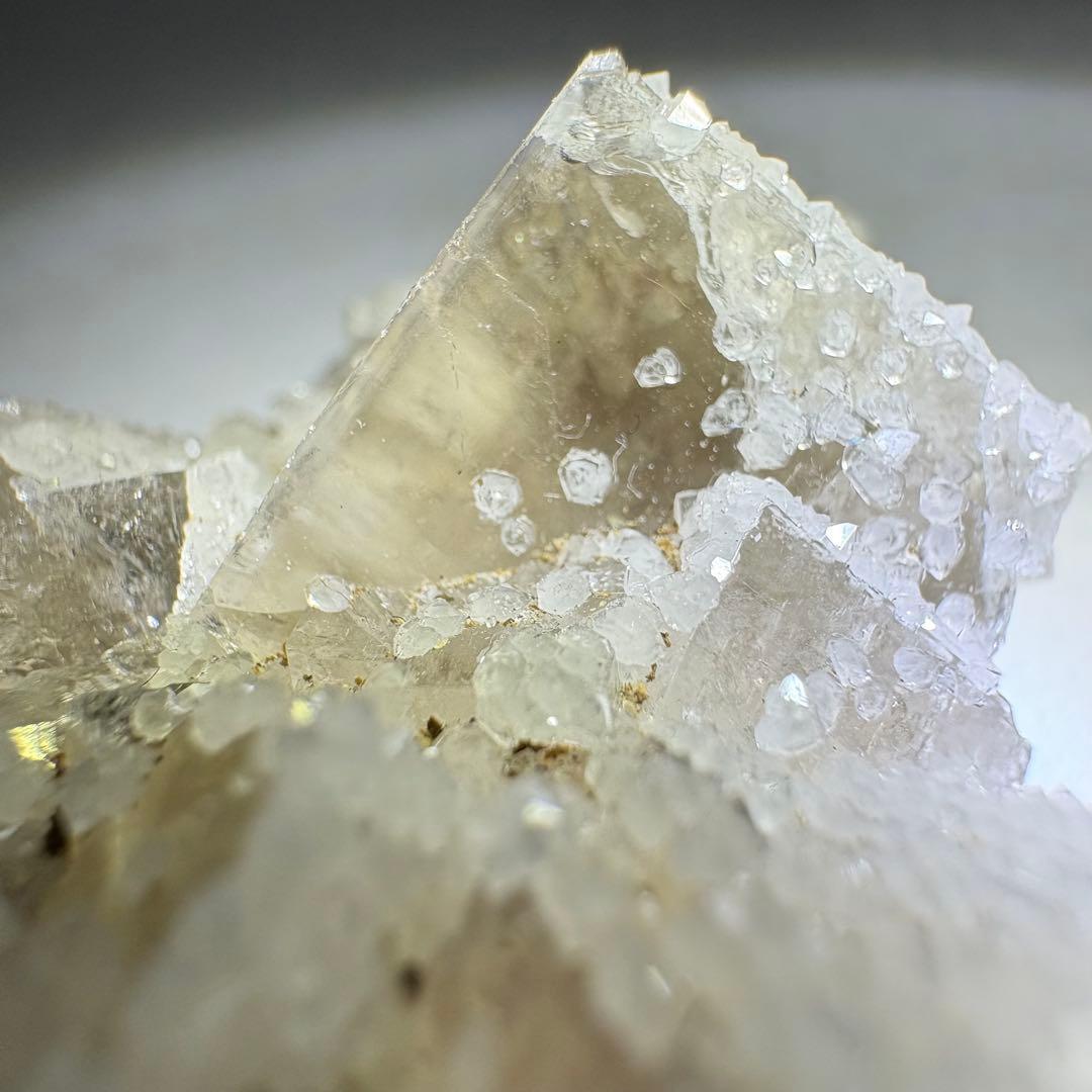 459 イギリス　UK レディアナベラ鉱山　レモンメレンゲポケット　フローライト