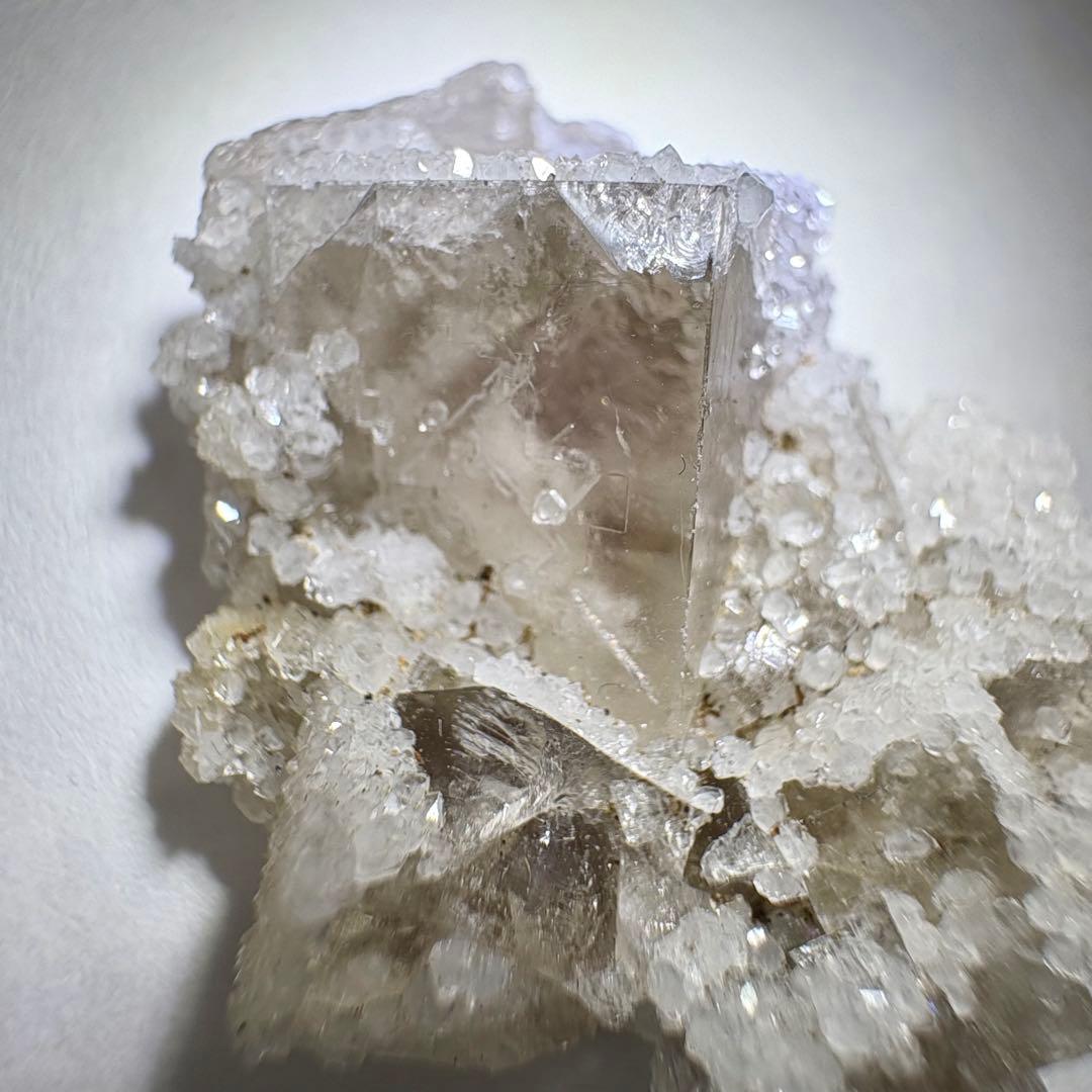 459 イギリス　UK レディアナベラ鉱山　レモンメレンゲポケット　フローライト