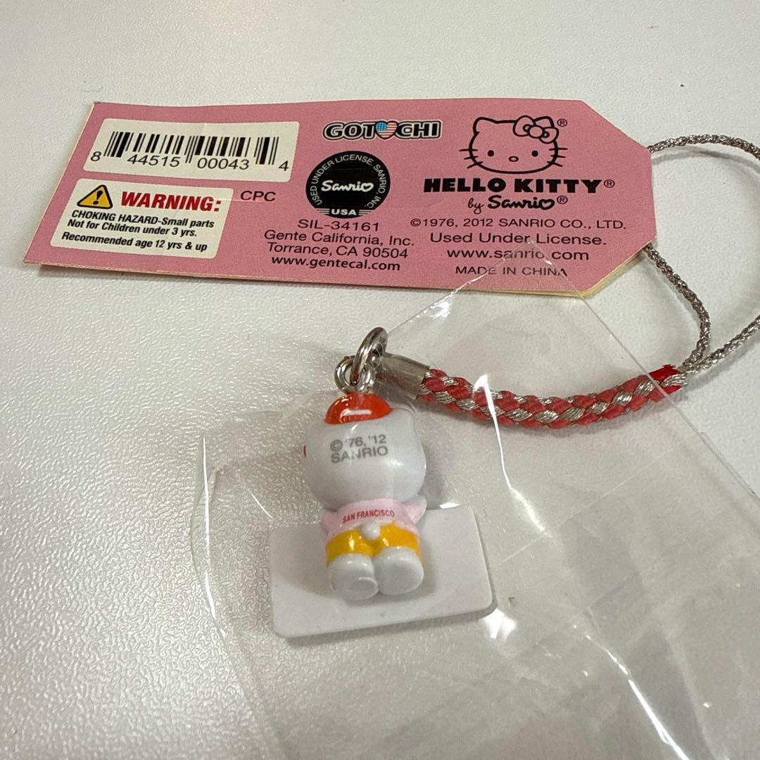 ご当地キティ根付　サンフランシスコ　ナンバープレート