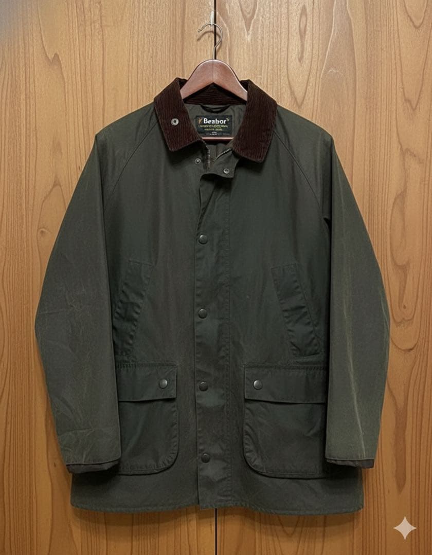 一発値下げ！、Barbour バブアー BEDALE SLセージ 希少サイズ44