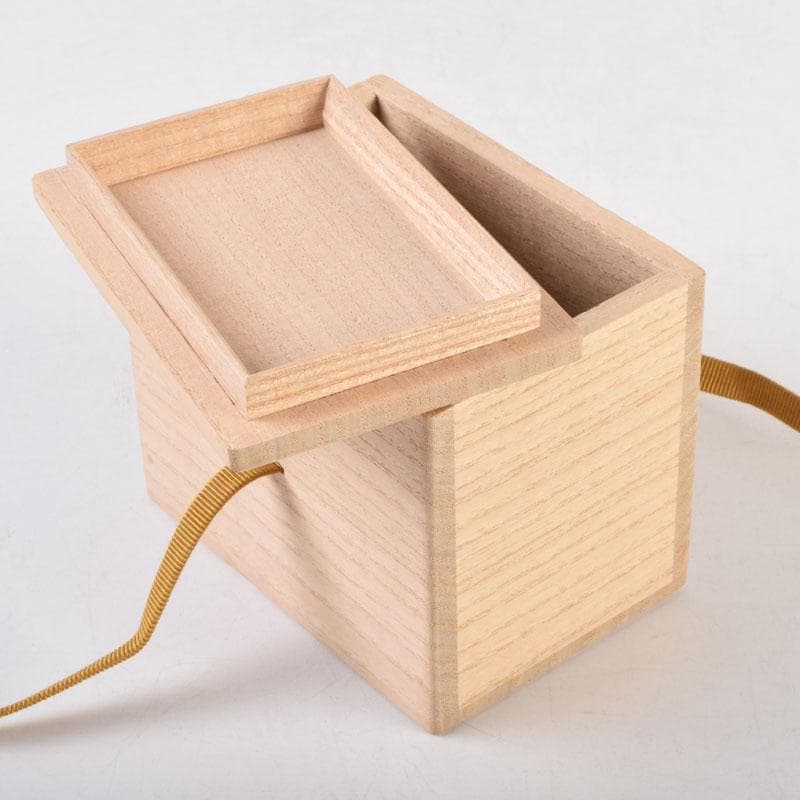 もちぽよい　萩焼　十二世　坂高麗左衛門作　酉香合　共布共箱　V　8767