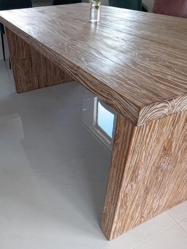 【フルーチェさま専用】KAJA オールドチーク ダイニングテーブル(W180)