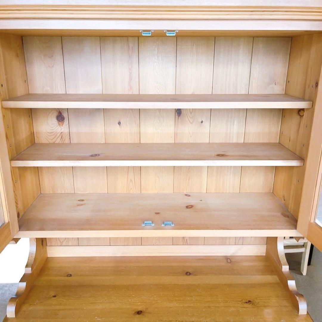 ペニーワイズ　パイン無垢材　カップボード キッチンボード　英国家具