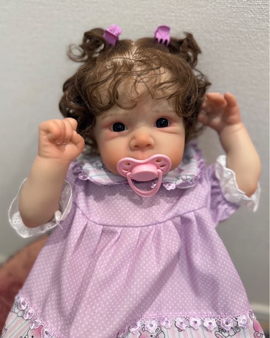 ★新品★リボーンドール キュン顔ベビーちゃん♥47cm