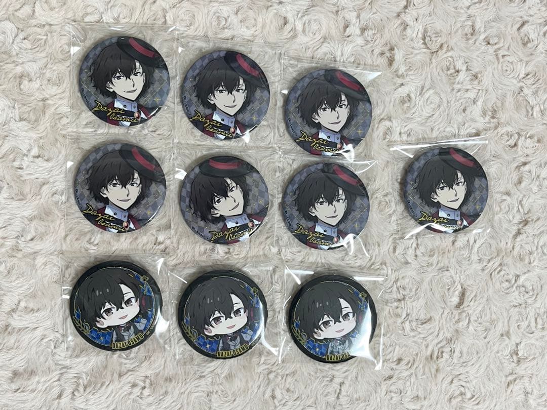 文豪ストレイドッグス 文スト 太宰治 RED 東京タワー 缶バッチ 等身 SD