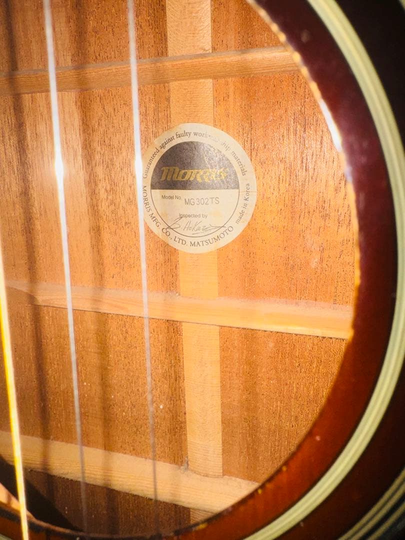 Morris MG302STS アコースティックギター