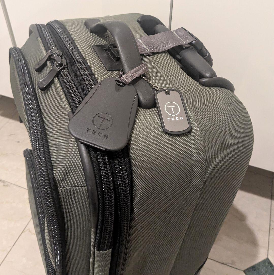 【TUMI T-TECH 未使用】 キャリーバッグ キャスター2輪 カーキ色