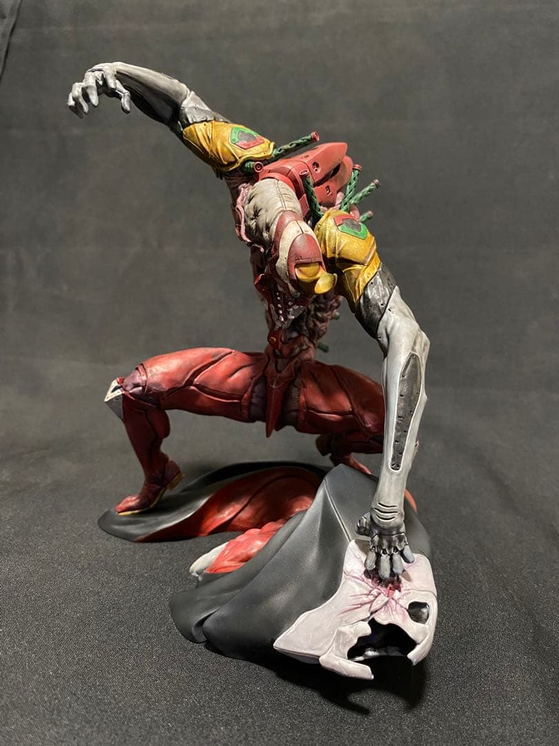 海洋堂，エバンゲリオン2号機獣化ビースト製作塗装完成品