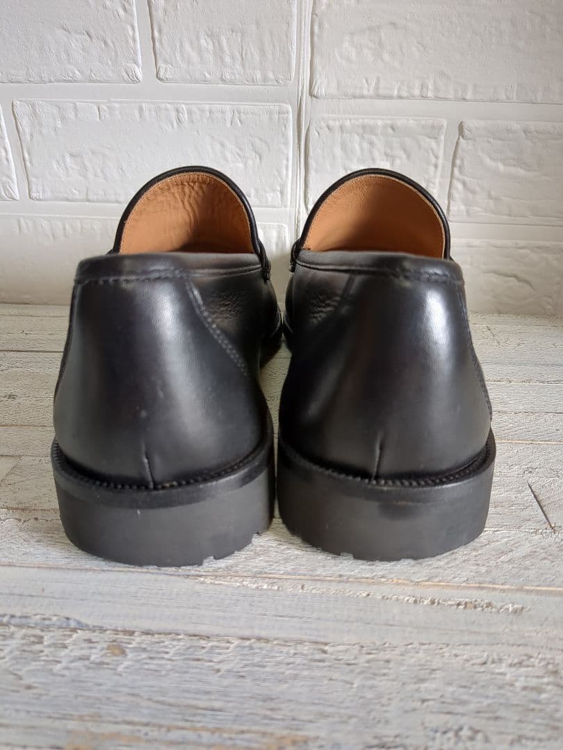 未使用級★フェラガモ　FERRAGAMO ローファー　ガンチーニ　本革 27EE