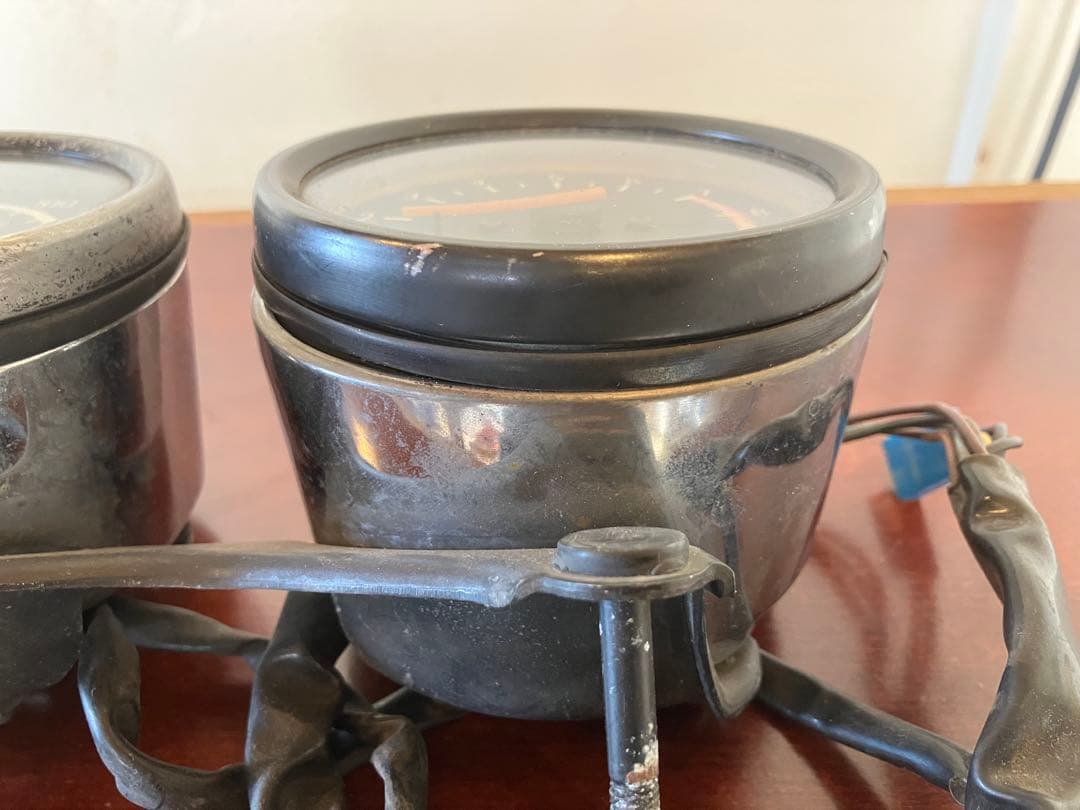 SR400 2H6 スピードメーター　タコメーター ジャンク　純正品