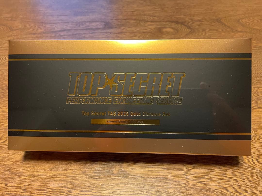 ミニGT TAS 2025 トップシークレット限定　ゴールドクローム3台セット