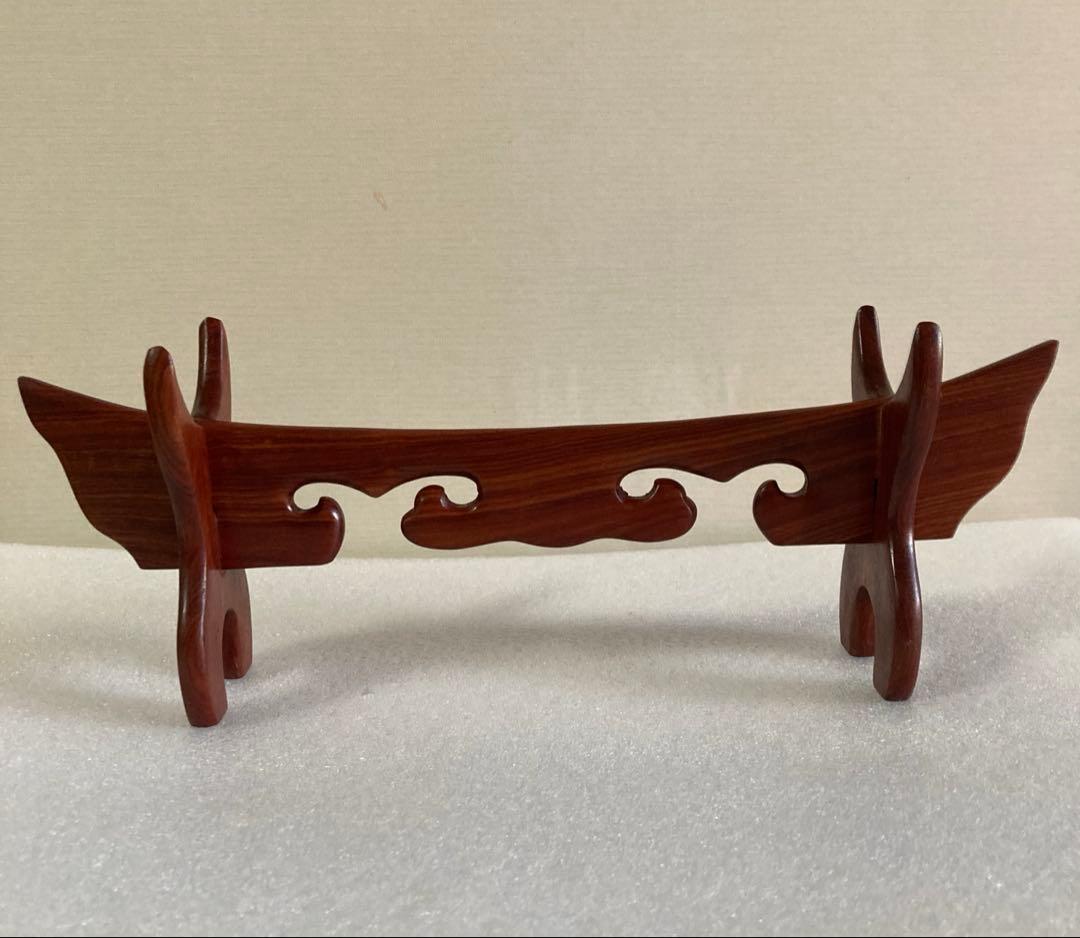 象牙台 木製 火縄銃 刀掛け 武具 日本刀 台 飾り台