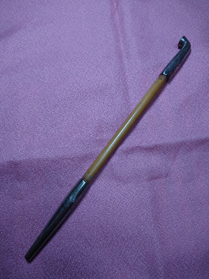 煙管 銀製 アンティーク 工芸品 置物