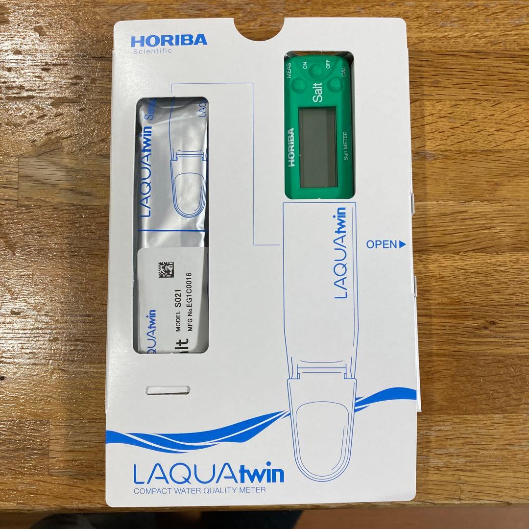 HORIBA LAQUAtwin Salt22 水質測定器