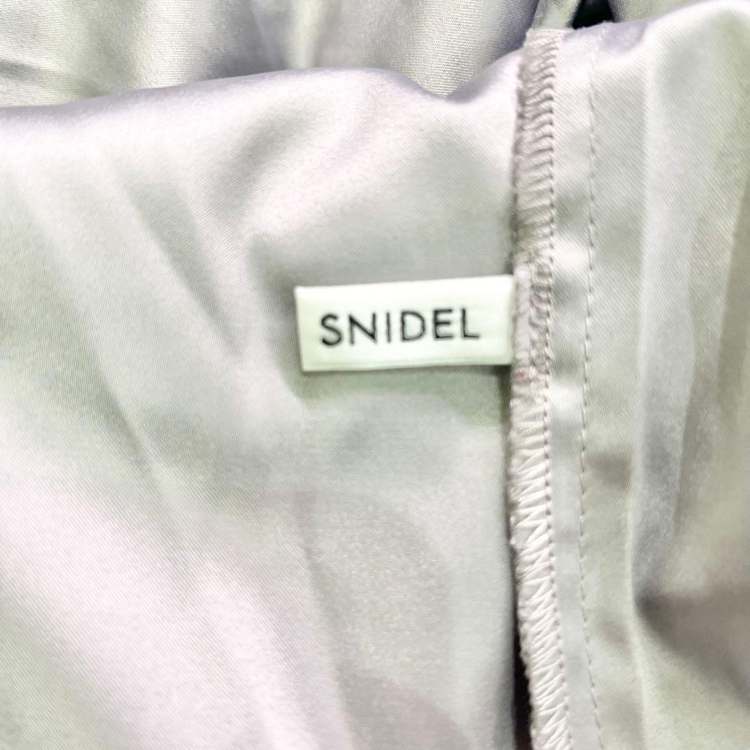 【新品】SNIDEL スナイデル　ギャザードレープレースドレス