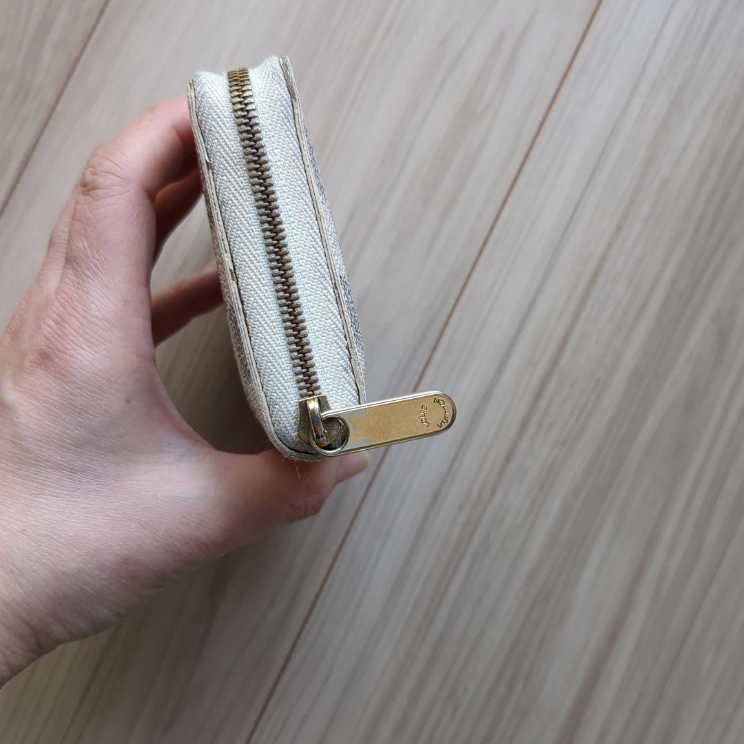 b*3様 ルイヴィトン ダミエ アズール ジッピー パース コンパクトウォ