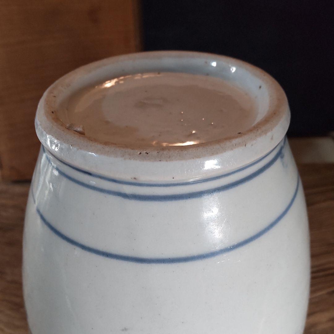 古伊万里～藍九谷中壺