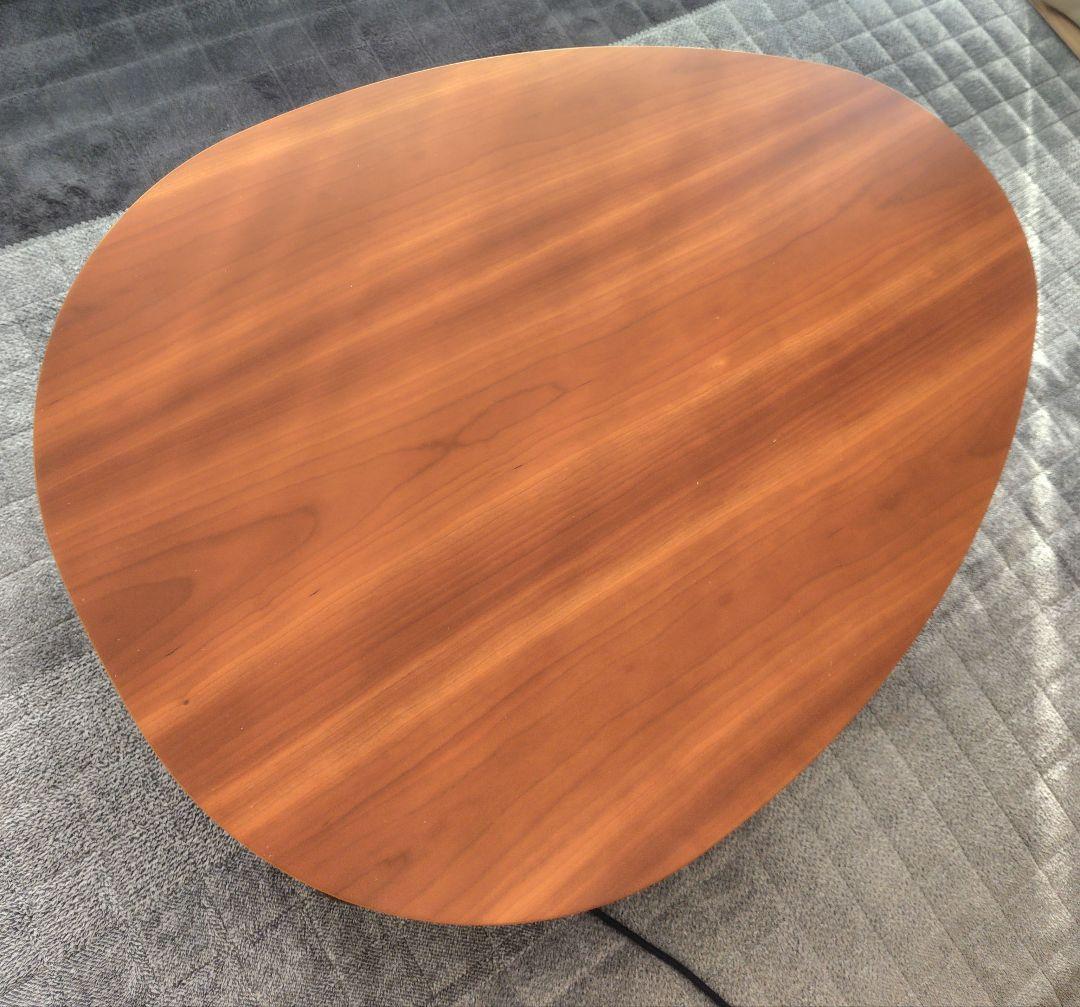 天然木ブラックチェリー　デザインこたつ