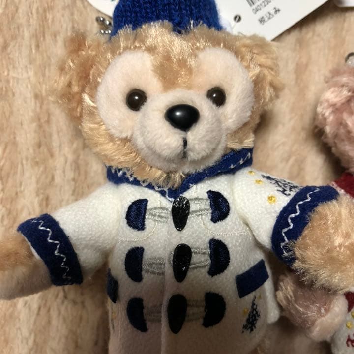 ダッフィー シェリーメイ イツクリぬいぐるみバッジ