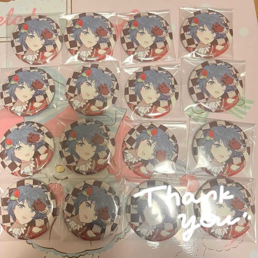 桐谷遥 ワールドワイドワンダー ワワワ セット 缶バッジ