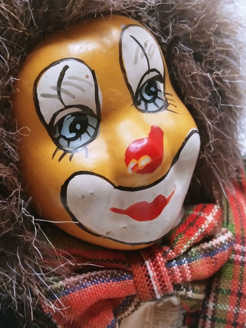 ❤️ヴィンテージピエロ　レトロピエロ　昔のピエロ　ピエロ人形　サーカス✨❤️❤️