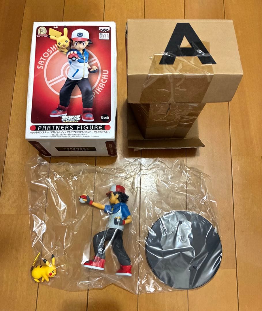 ポケットモンスター ベストウイッシュPARTNERSフィギュア〜サトシ&デント〜