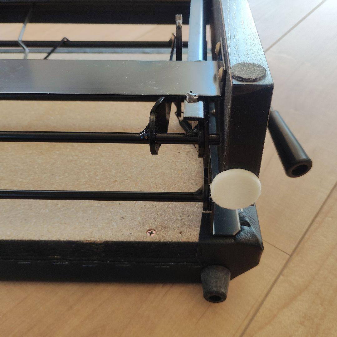 ピアノ補助台 高さ調整機能付き　黒