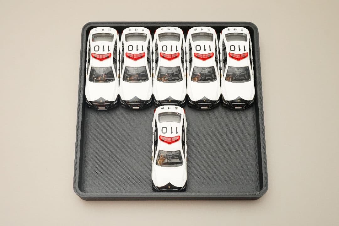 トミカプレミアム10 クラウンパトロールカー LEDカスタム 6台セット