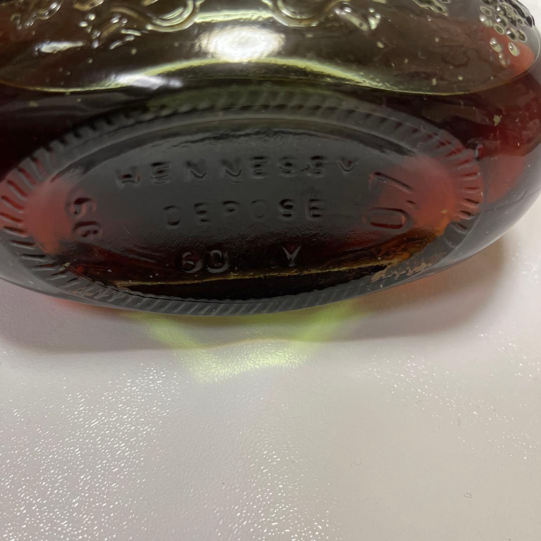 希少　未開封　ヘネシー Hennessy XO 金キャップ　ボトル コニャック