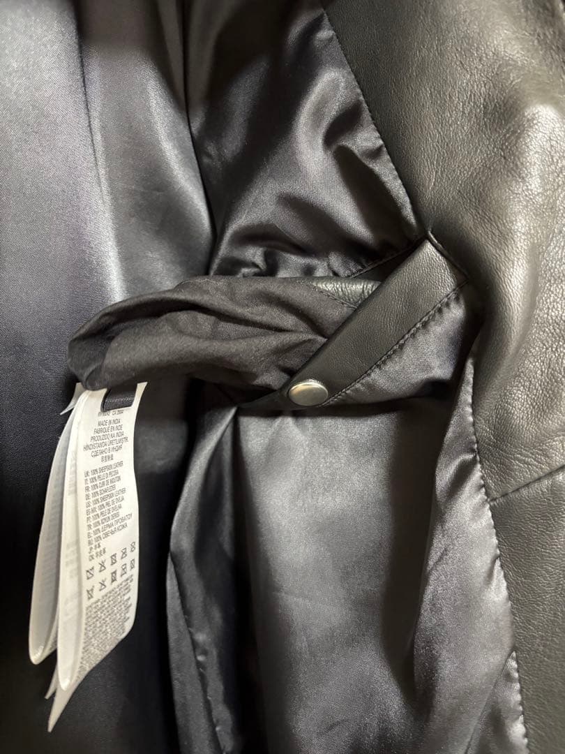 【未使用品】ディーゼル　シングルライダース　シープスキン　Mサイズ