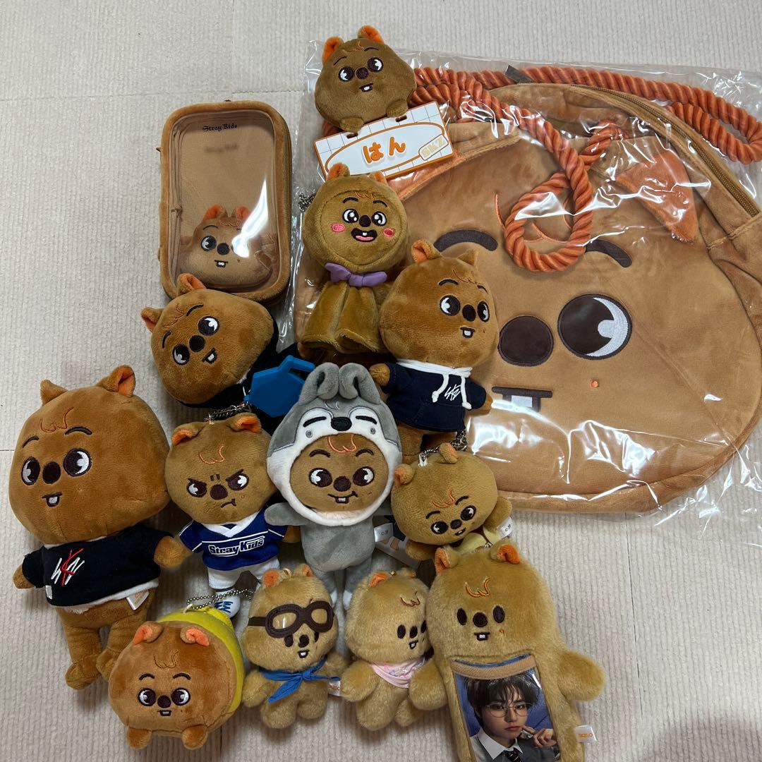 スキズ　ぬいぐるみ　セット　skzoo ハンクオッカ トートバッグ