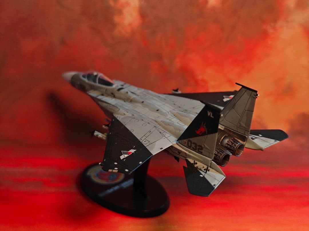 1/144 電飾改造 完成品 F-15c PLSL付き サイファー 円卓の鬼神