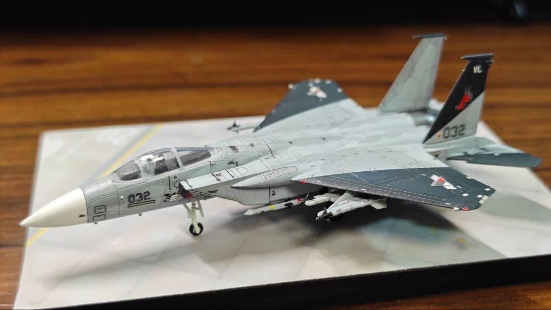 1/144 電飾改造 完成品 F-15c PLSL付き サイファー 円卓の鬼神