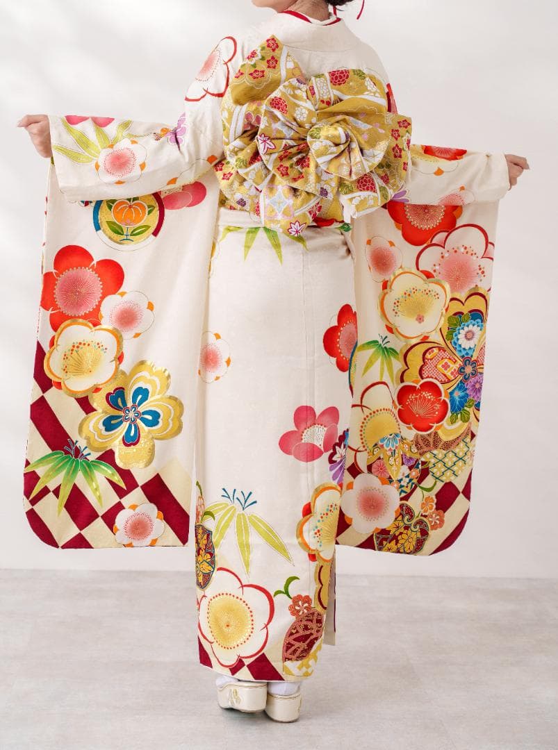 あんみつさま専用≪美品≫正絹　振袖９点フルセット【626】