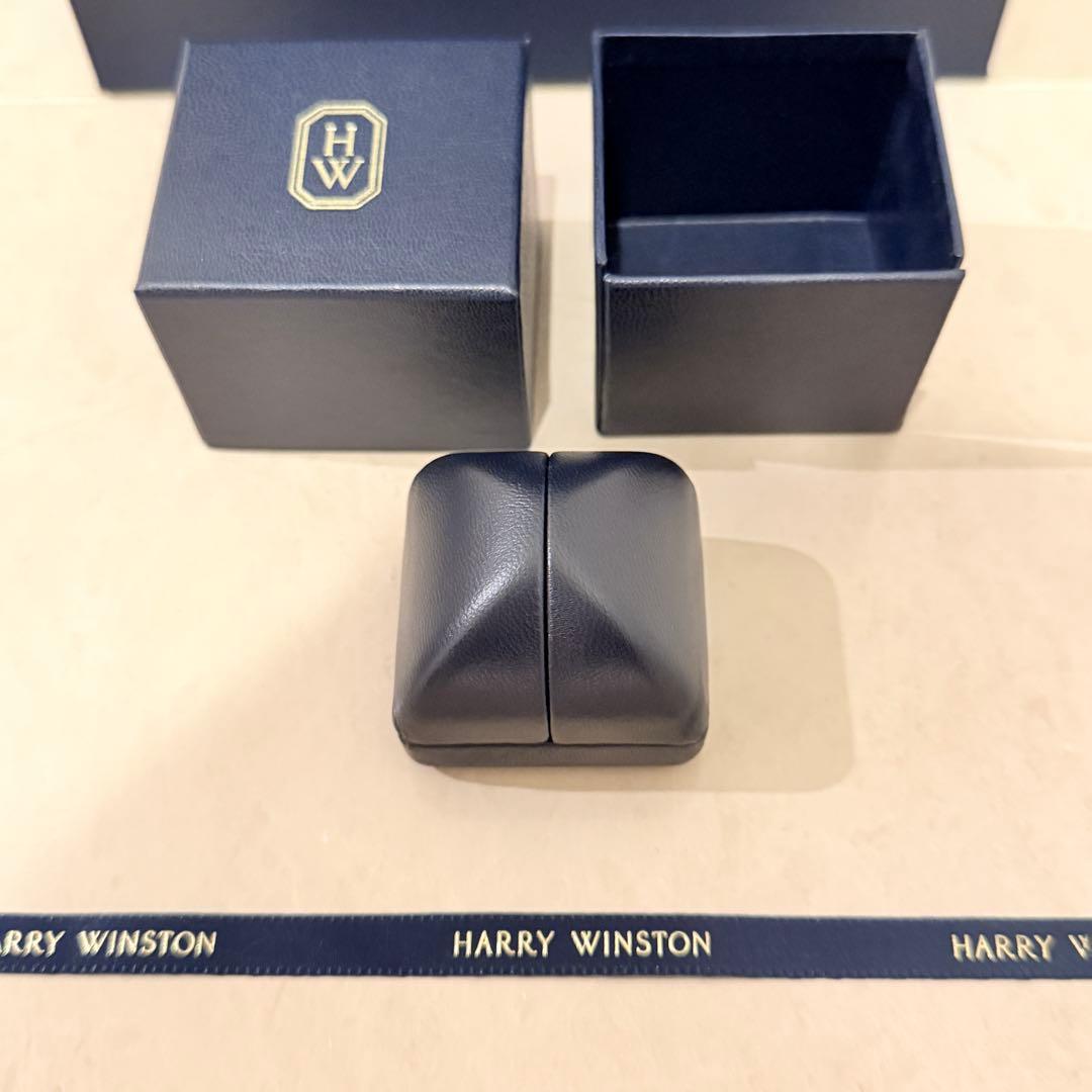 HARRY WINSTON 婚約指輪 リングケース ショッパー ギフトセット