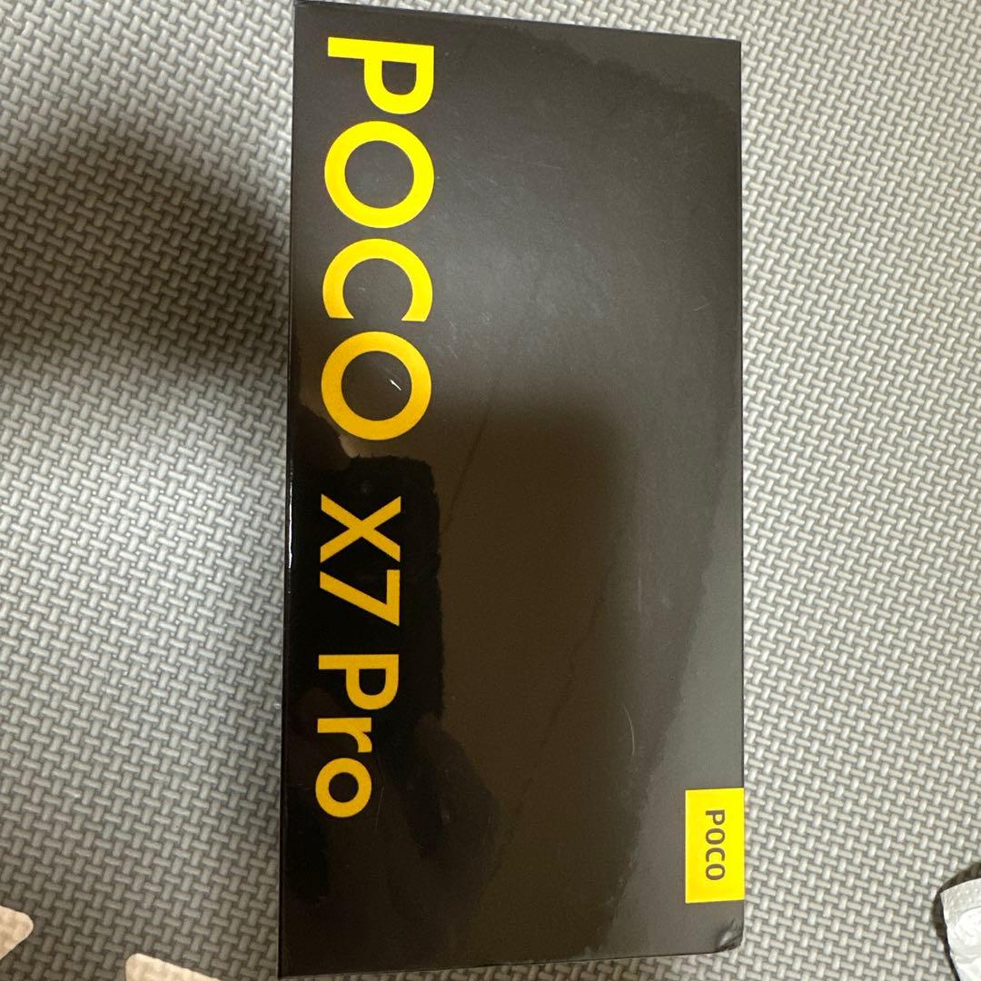 新品未開封POCO X7 Pro 8GB/256GBグローバル版